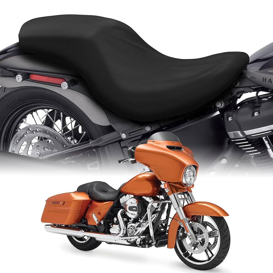 Harley-Davidson シート Amazon.com: Waterproof Motorcycle Seat Rain Cover Compatible